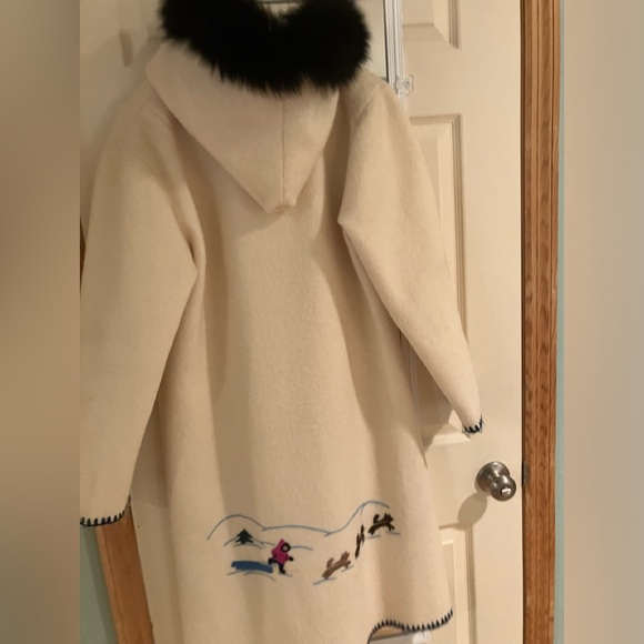 Labrador Wool Embroidered Coat - Picture 2 of 10